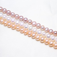 Cultured Potato Freshwater Pearl Beads natural 7-8mm Approx 0.8mm Sold Per Approx 15.5 Inch Strand