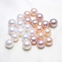 Perles nacres sans trou de culture d'eau douce, perle d'eau douce cultivée, pomme de terre, naturel, aucun trou, plus de couleurs à choisir, 9-9.5mm, Vendu par PC