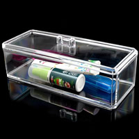 Cosmetics Display, Acrylic, clear, 233x94x88mm, 2PCs/Lot, Sold By Lot