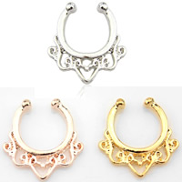 Zinc Alloy Nose Piercing Jewelry plated lead & cadmium free 17mm Sold By Bag