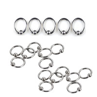 Stainless Steel Nose Piercing Jewelry 316L Stainless Steel original color Sold By Lot