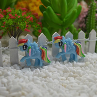 Mobile Phone DIY Decoration Resin Horse Sold By Bag