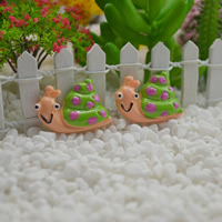 Mobile Phone DIY Decoration Resin Snail Sold By Bag
