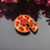 Mobile Phone DIY Decoration Resin Pizza Sold By Bag