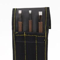 Ferronickel Carving Knife Set with Waxed Linen Cord & Oxford 145mm Sold By Set