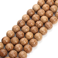 Drvene perle, Drvo, Krug, različite veličine za izbor, izvorna boja, Rupa:Približno 2mm, Prodano Per Približno 25 inčni Strand