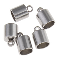 Stainless Steel End Caps original color Approx 1mm 5mm Sold By Lot