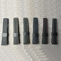 Watch Bands Silicone stainless steel pin buckle Sold By Set