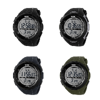 SKmei® Reloj para hombre, silicona, con caja de papel & Plástico, LED & impermeable, más colores para la opción, 50mm, longitud aproximado 9.9 Inch, Vendido por UD