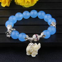 Quartz Bracelets with Resin & Zinc Alloy & for woman & with rhinestone 12mm Sold Per Approx 7 Inch Strand