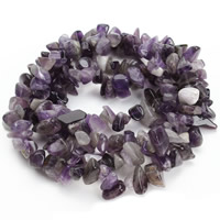 Natural Amethyst Beads Nuggets February Birthstone 8-12mm Approx 1.5mm Approx Sold Per Approx 31 Inch Strand