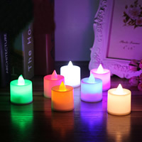 Night Lights Plastic Candle LED Sold By Bag