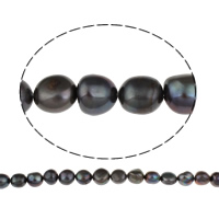 Knapp odlad sötvattenspärla pärlor, Freshwater Pearl, 12-13mm, Hål:Ca 0.8mm, Säljs av Strand