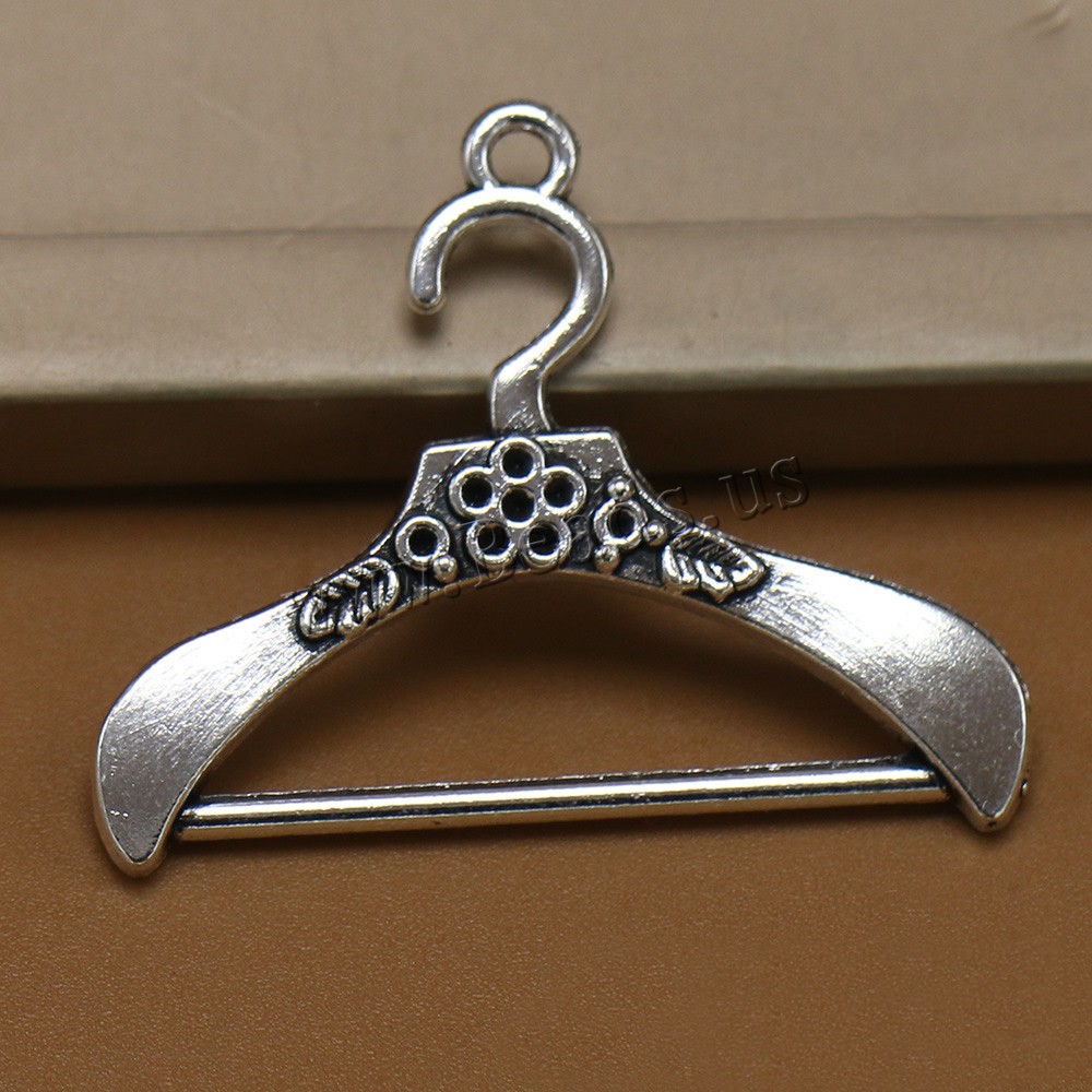 Zinc Alloy Hanger antique silver color plated lead & cadmium free Approx 1.5mm Inner Approx 1mm Sold By Bag