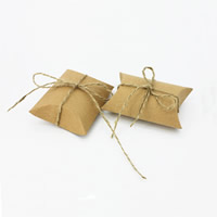 Jewelry Gift Box, Kraft, 90x65x25mm, 100PCs/Bag, Sold By Bag