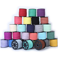 Velvet Cord  Velveteen Cord with plastic spool 3mm Approx Sold By Spool