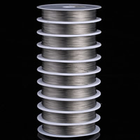Tíogair Wire Tail, le spól plaisteach, dath bunaidh, 0.25mm, 10ríomhairí pearsanta/Lot, Díolta De réir Lot