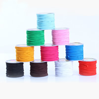 Linha de Cristal, cabo de nylon elástico, with carretel plástico, elástico, Mais cores pare escolha, 1mm, 2PCs/Bag, 50m/PC, vendido por Bag