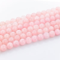 Naturlige rosenkvarts perler, Rose Quartz, Runde, forskellig størrelse for valg, Hole:Ca. 1mm, Solgt Per Ca. 15 inch Strand