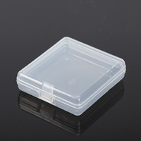 Sieraden Kralen Container, Polypropyleen (PP), Rechthoek, 61x57x17mm, Verkocht door PC