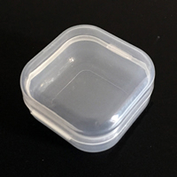 Jewelry Beads Container Polypropylene(PP) Square Sold By PC