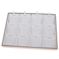 Caja de joyería multifuncional, Cartón, Rectángular, 250x180x32mm, Vendido por UD