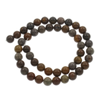 Žumanjak Stone Perla, Krug, Kineski & različite veličine za izbor, Rupa:Približno 1mm, Prodano Per Približno 15 inčni Strand
