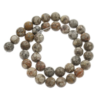Maifan pietra perla, Cerchio, formato differente per scelta, Foro:Appross. 1mm, Venduto per Appross. 15 pollice filo