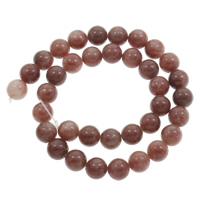 Strawberry Quartz perla, Cerchio, naturale, formato differente per scelta, Foro:Appross. 1mm, Venduto per Appross. 15 pollice filo