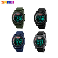 SKmei® 1218 Men Jewelry Watch Silicone with Plastic & Zinc Alloy plated nickel lead & cadmium free Approx 10.4 Inch Sold By PC