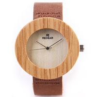 Redear® Women Jewelry Watch Cowhide with Maple & Glass & Stainless Steel natural & adjustable & for woman Approx 7.5 Inch Sold By PC