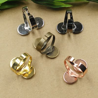 Brass Ring Bezel Base, Ορείχαλκος, Flat Γύρος, επιχρυσωμένο, διαφορετική εσωτερική διάμετρο για την επιλογή, περισσότερα χρώματα για την επιλογή, νικέλιο, μόλυβδο και κάδμιο ελεύθεροι, 10-12mm, Μέγεθος:6-9, 10PCs/τσάντα, Sold Με τσάντα