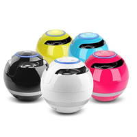Bluetooth Speaker, Plastic, Round, more colors for choice, Sold By PC