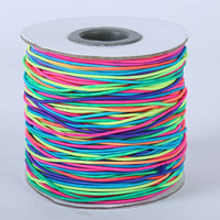 Fio de náilon, with bobina de papel, elástico & tamanho diferente para a escolha, multi colorido, vendido por PC