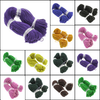 Нейлоновые шнуры, Нейлоновый шнурок, Много цветов для выбора, 1mm, Приблизительно 160м/PC, продается PC