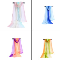 Шифоновый шарф и шоул, Шифон, Много цветов для выбора, 160x50cm, продается Strand