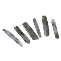 Kyanite Kraal, gemengd & geen gat, 7x33x2-9x37x3mm, 5pC's/Bag, Verkocht door Bag