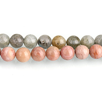 Dragi kamen perle Nakit, Krug, prirodan, različiti materijali za izbor, 6mm, Rupa:Približno 0.5mm, Približno 63računala/Strand, Prodano Per Približno 15 inčni Strand