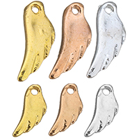 Wing Shaped Zinc Alloy Pendants plated nickel lead & cadmium free Approx 1mm Sold By Lot