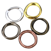 Zinklegering Linking Ring, Zinc Alloy, plated, meer kleuren voor de keuze, nikkel, lood en cadmium vrij, 18.50x20x2.50mm, Binnendiameter:Ca 13x14mm, 100pC's/Lot, Verkocht door Lot