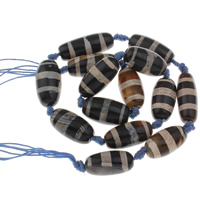 Tibetan Agate Beads - Approx 1mm Approx Sold Per Approx 14.5 Inch Strand