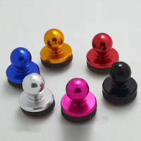 Tibetan Style Game Joystick, plated, with painted, mixed colors, lead & cadmium free, 20x20x25mm, Sold By PC
