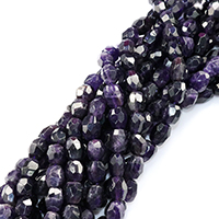 Natural Amethyst Beads Nuggets February Birthstone & faceted Approx 0.5-1mm Sold Per Approx 16 Inch Strand