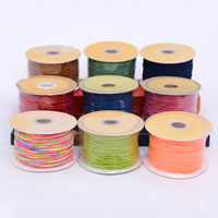 Nylon polipropileno corda, with papel, Mais cores pare escolha, 1mm, 100m/Spool, vendido por Spool