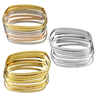 Stainless Steel Bangle plated for woman 6mm Inner Approx Sold By Set