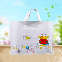 Fashion Gift Bag, Plastic, Plein, verschillende grootte voor keus, 10pC's/Lot, Verkocht door Lot