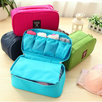 Oxford Bra Storage Bag, Rectangle, printing, more colors for choice, 260x140x120mm, Sold By PC