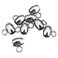 Nehrđajućeg čelika Polaganje perle, Nehrđajući čelik, izvorna boja, 5x7x5mm, Rupa:Približno 2mm, 2mm, 200računala/Lot, Prodano By Lot