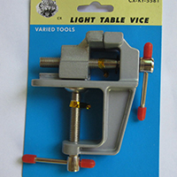 Brass Table Vice with Aluminum Sold By Lot