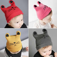 Bambini cappello, lana, Gatto, elastico & per i bambini, nessuno, 150mm, 180mm, Venduto da PC